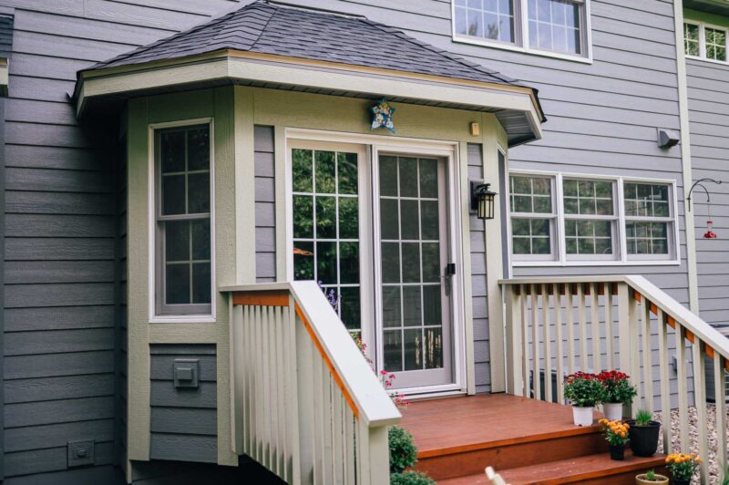 Exterior of home sided by C&T Siding